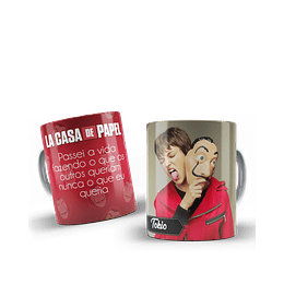 48 Artes para Caneca La Casa de Papel Arquivo em Jpg 