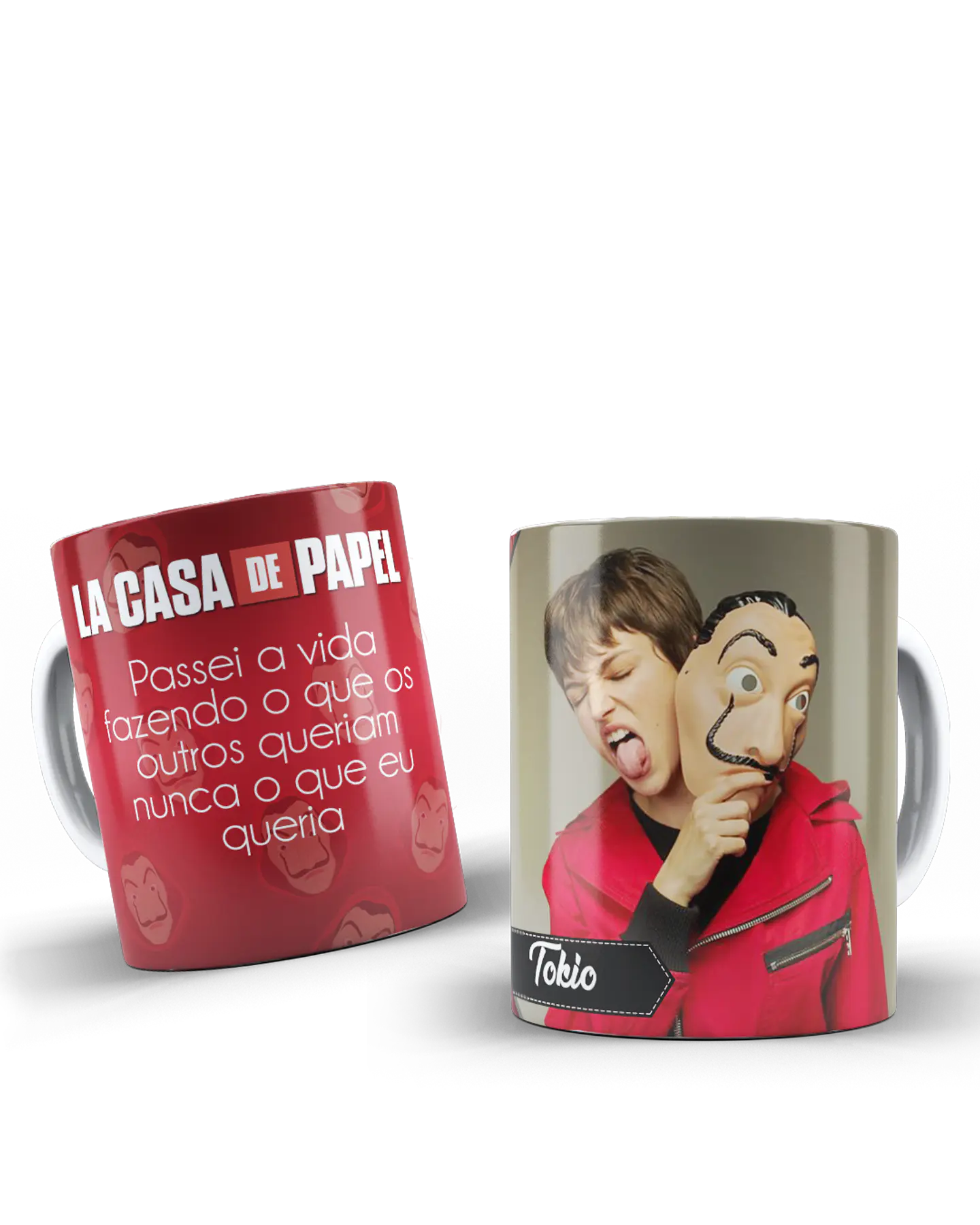 48 Artes para Caneca La Casa de Papel Arquivo em Jpg  1