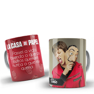 48 Artes para Caneca La Casa de Papel Arquivo em Jpg 