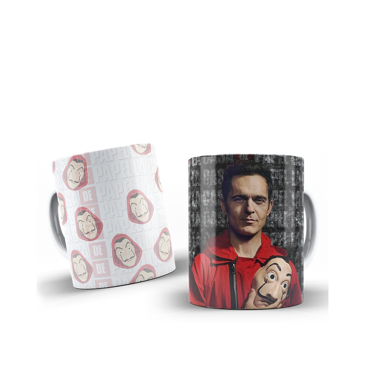 48 Artes para Caneca La Casa de Papel Arquivo em Jpg  2