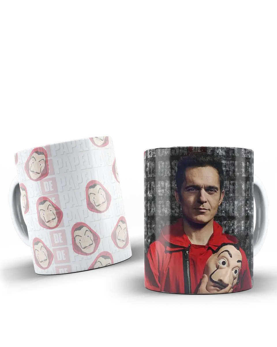 48 Artes para Caneca La Casa de Papel Arquivo em Jpg  2