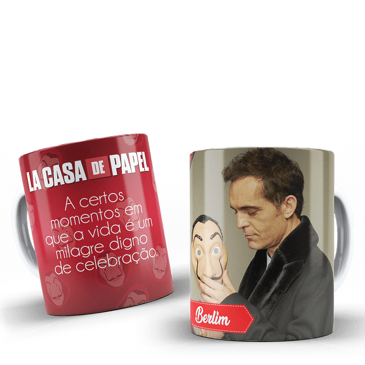 48 Artes para Caneca La Casa de Papel Arquivo em Jpg  3