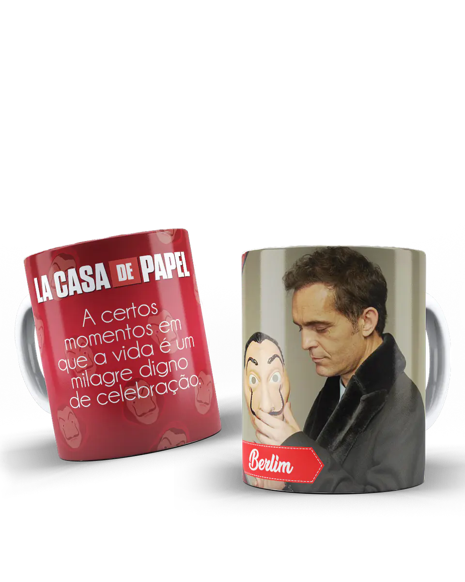 48 Artes para Caneca La Casa de Papel Arquivo em Jpg  3