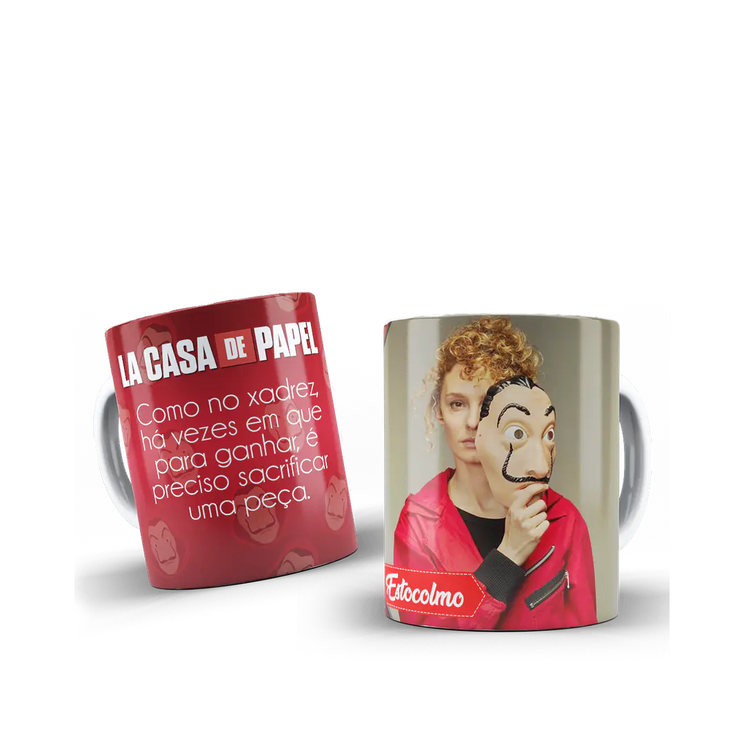 48 Artes para Caneca La Casa de Papel Arquivo em Jpg  4