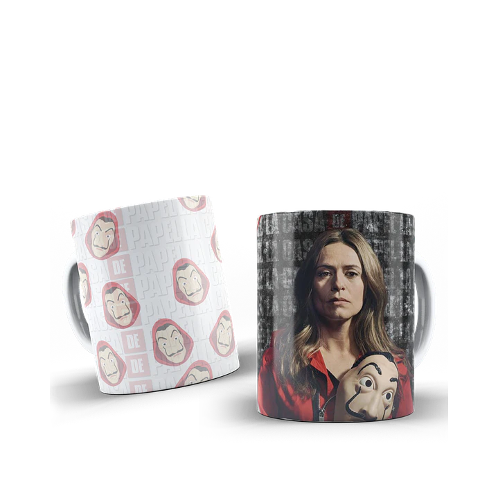48 Artes para Caneca La Casa de Papel Arquivo em Jpg  5