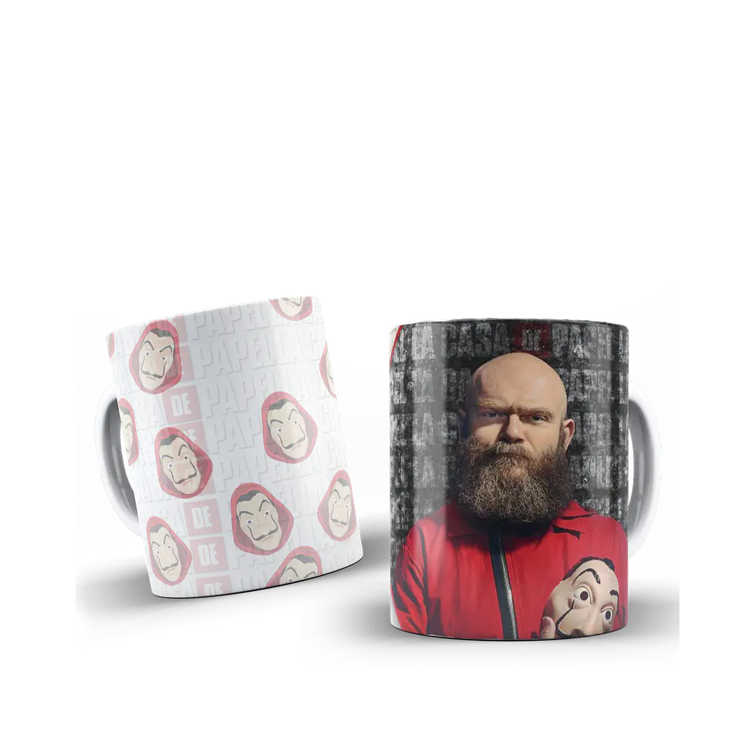 48 Artes para Caneca La Casa de Papel Arquivo em Jpg  7