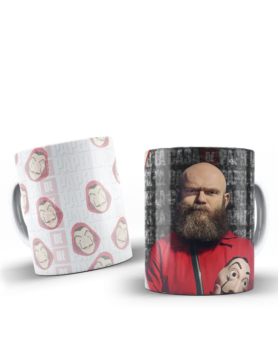 48 Artes para Caneca La Casa de Papel Arquivo em Jpg  7
