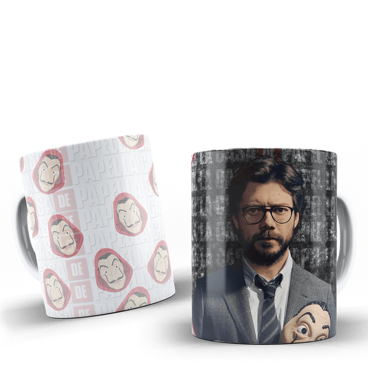 48 Artes para Caneca La Casa de Papel Arquivo em Jpg  10