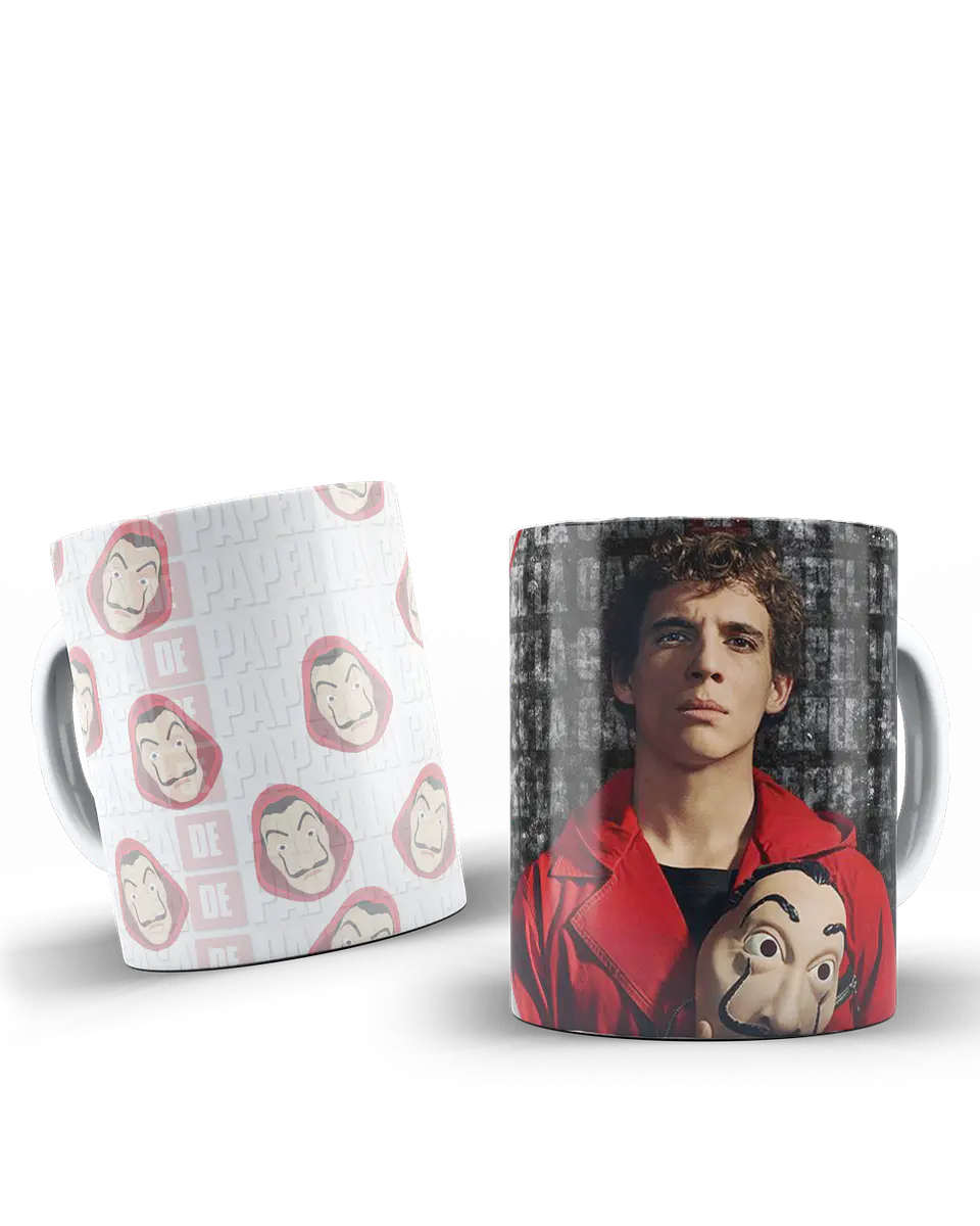 48 Artes para Caneca La Casa de Papel Arquivo em Jpg  12