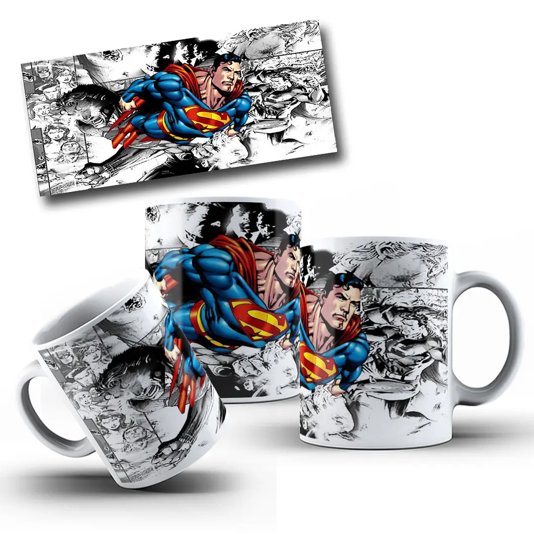 50 Artes para Caneca Super Heróis Arquivo em Jpg 6