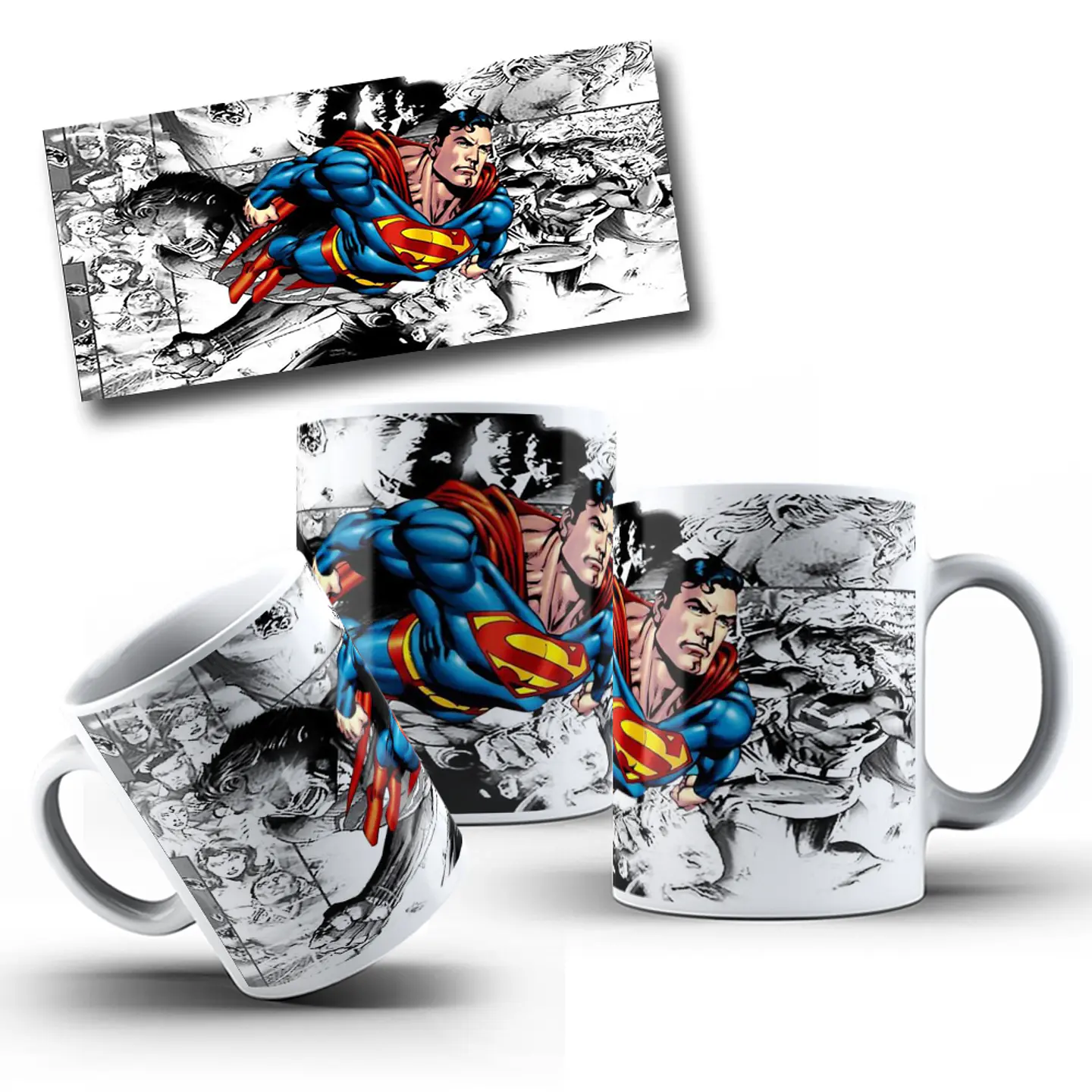50 Artes para Caneca Super Heróis Arquivo em Jpg 6