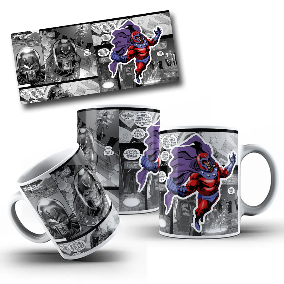 50 Artes para Caneca Super Heróis Arquivo em Jpg 10