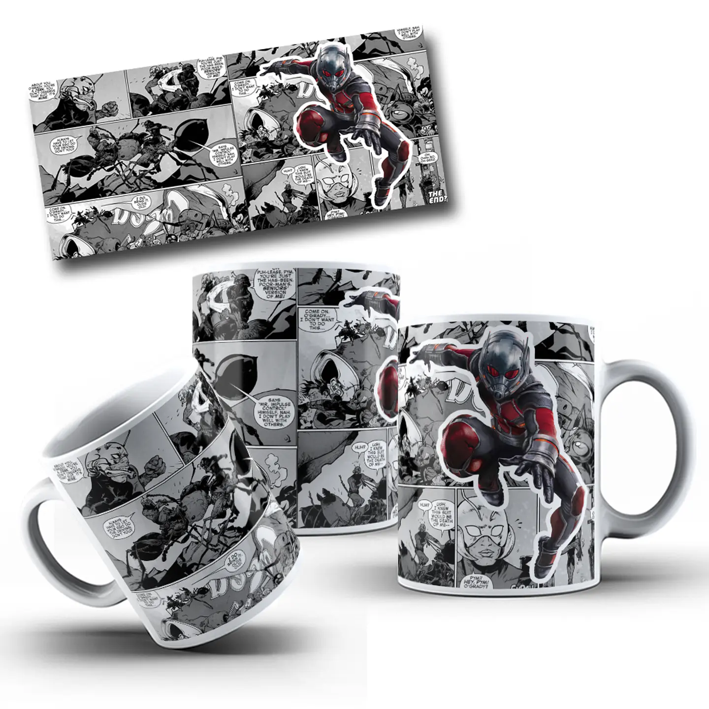 50 Artes para Caneca Super Heróis Arquivo em Jpg 13