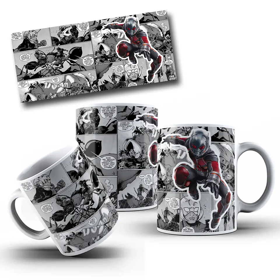 50 Artes para Caneca Super Heróis Arquivo em Jpg 13