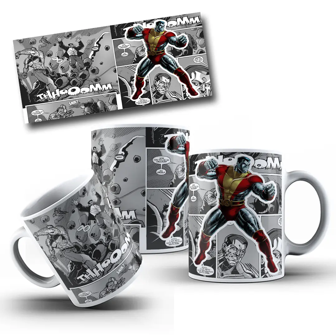 50 Artes para Caneca Super Heróis Arquivo em Jpg 16