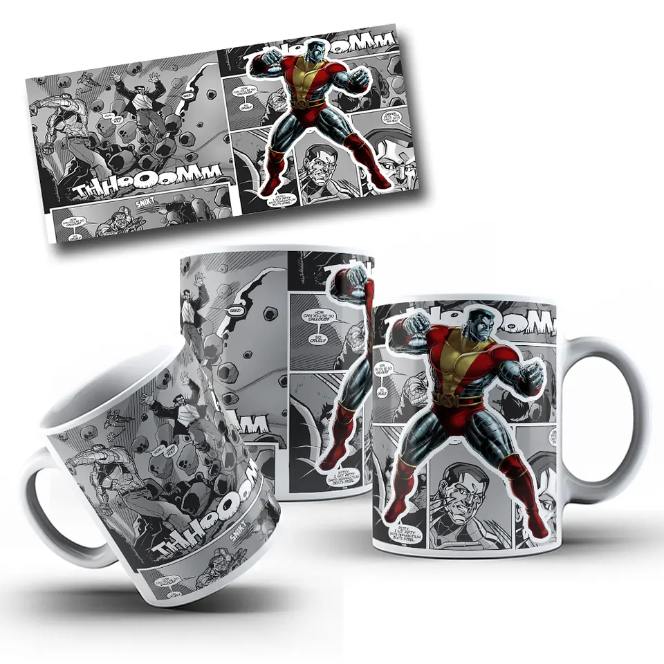50 Artes para Caneca Super Heróis Arquivo em Jpg 16