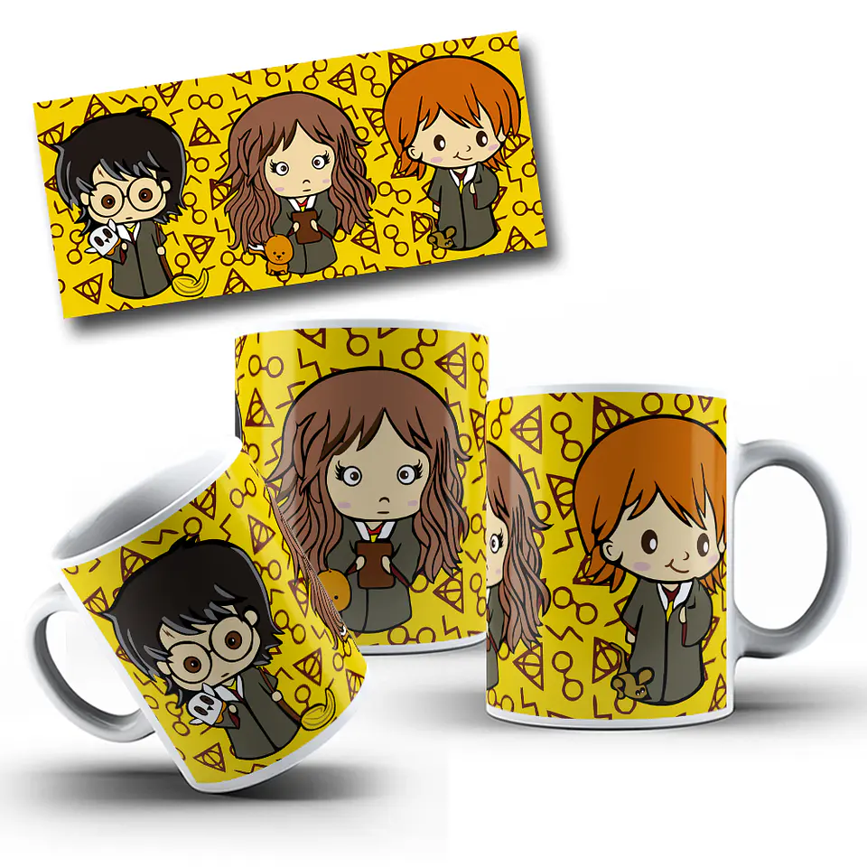 65 Artes para Caneca Harry Potter Arquivo Editável  7