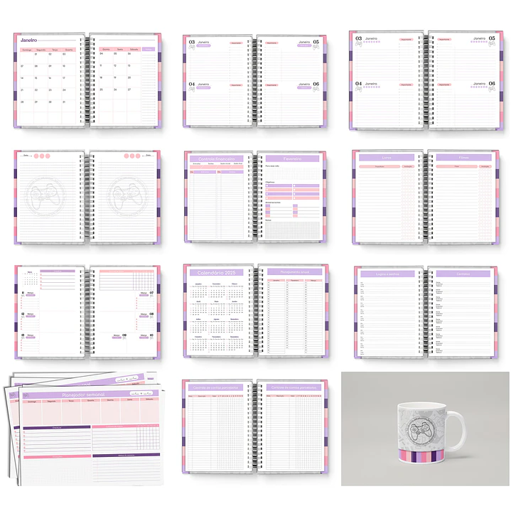 Arquivo Agenda Gamer Tudo Sob Controle 2024 em Pdf   3