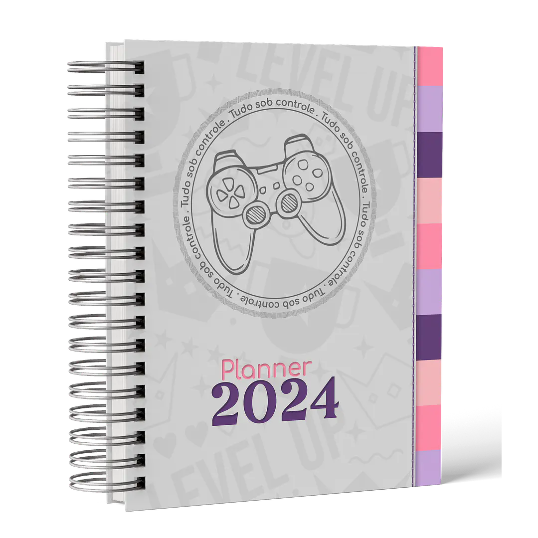 Arquivo Agenda Gamer Tudo Sob Controle 2024 em Pdf   1