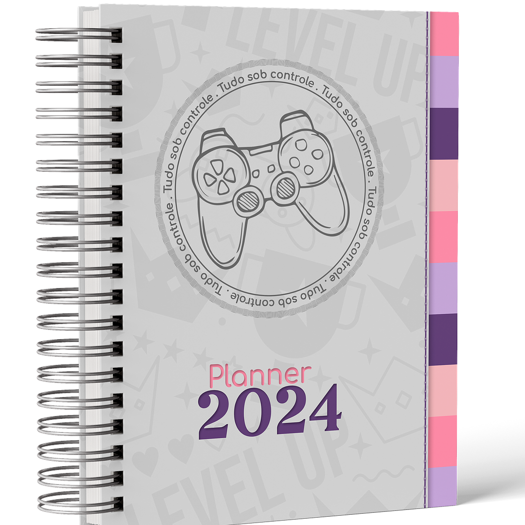 Arquivo Agenda Gamer Tudo Sob Controle 2024 em Pdf   1