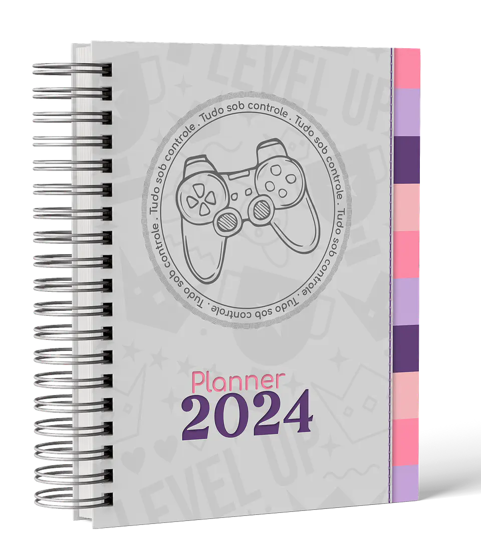 Arquivo Agenda Gamer Tudo Sob Controle 2024 em Pdf   1