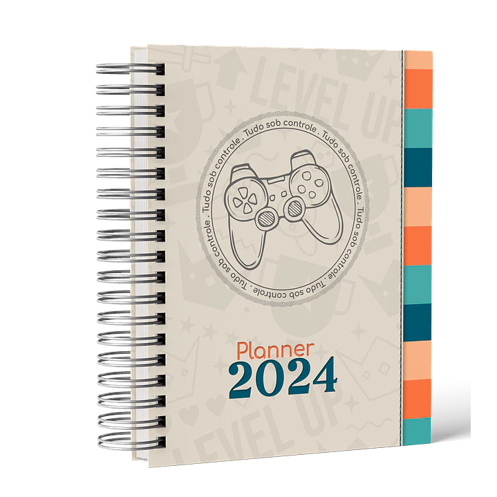 Arquivo Agenda Gamer Tudo Sob Controle 2024 em Pdf   2