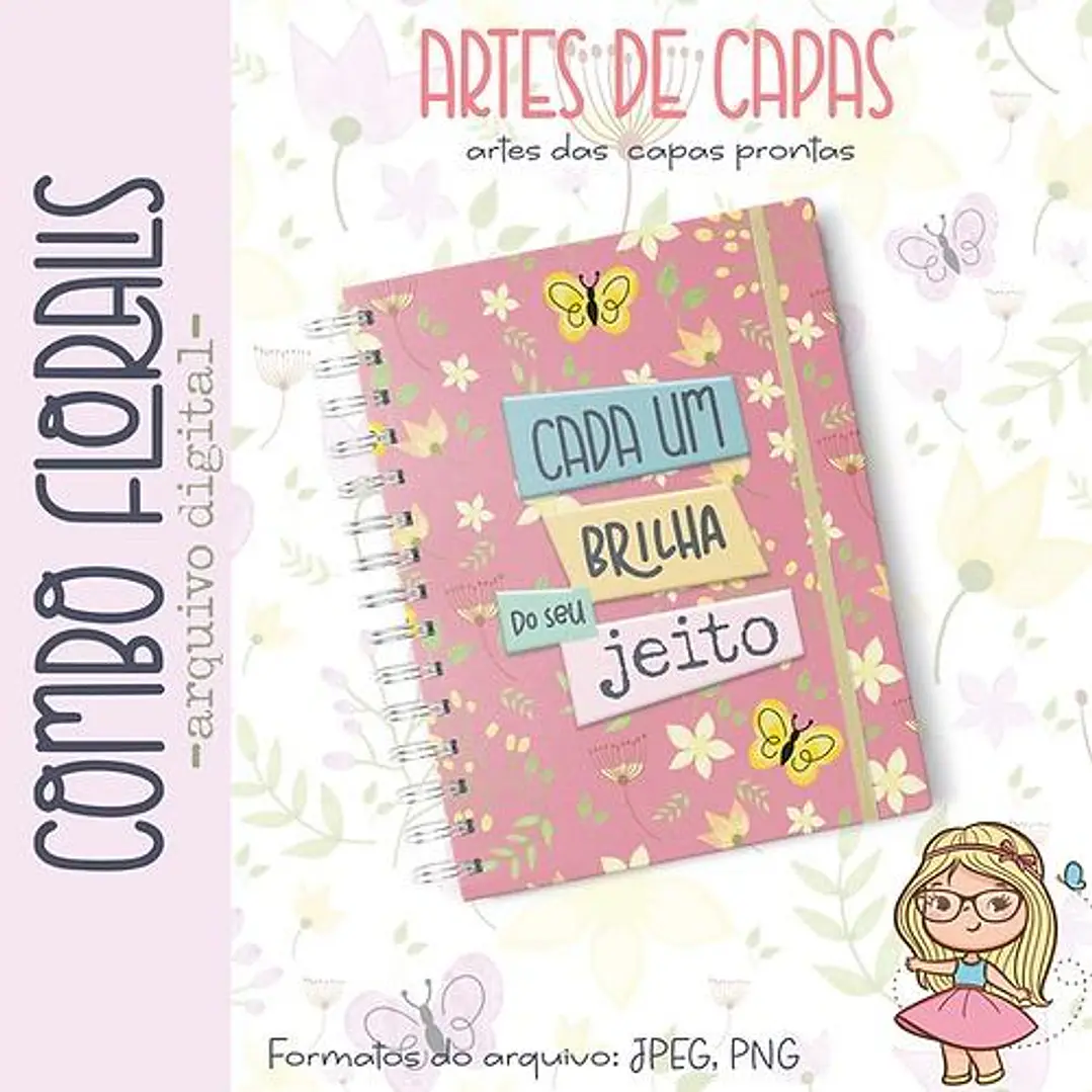 Arquivo para Agendas Capas Florais em Jpg 3