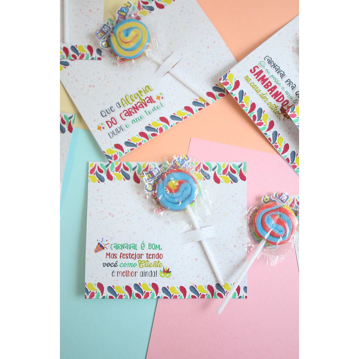 Arte para Pirulito Carnaval em Pdf 6