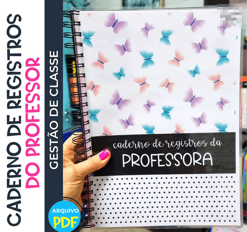 Arquivo Caderno de Registros de Aula Professores em Pdf  5