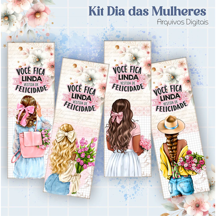 Arquivo para Encadernação e Mimos Dia das Mulheres em Pdf    2