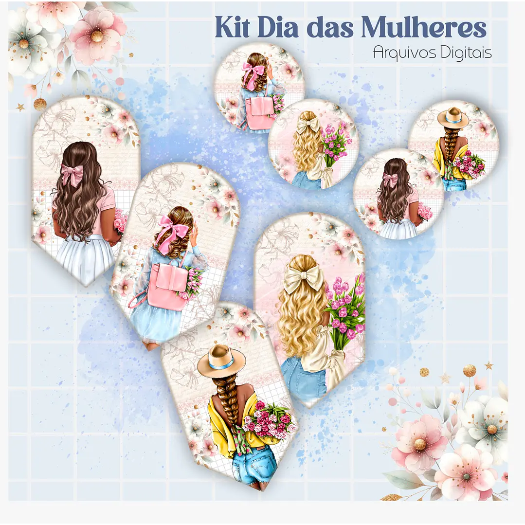 Arquivo para Encadernação e Mimos Dia das Mulheres em Pdf    4