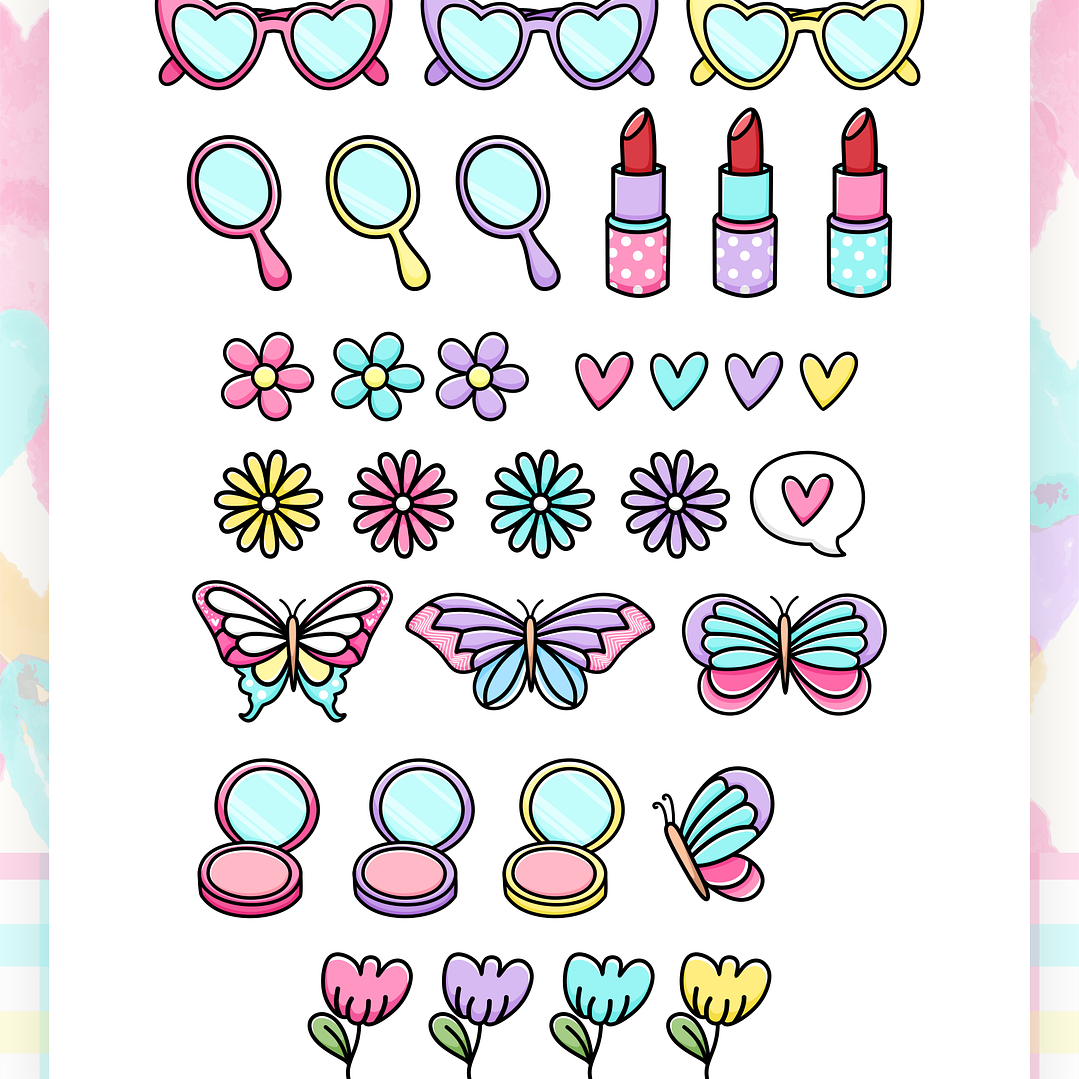 Kit Digital Dia das Mulheres 2024 Arquivos em Png 4