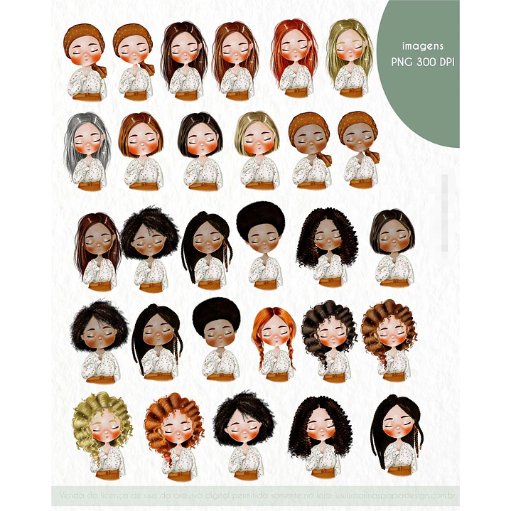 Kit Digital Dia das Mulheres Aquarelado 2024 Arquivos em Png  2