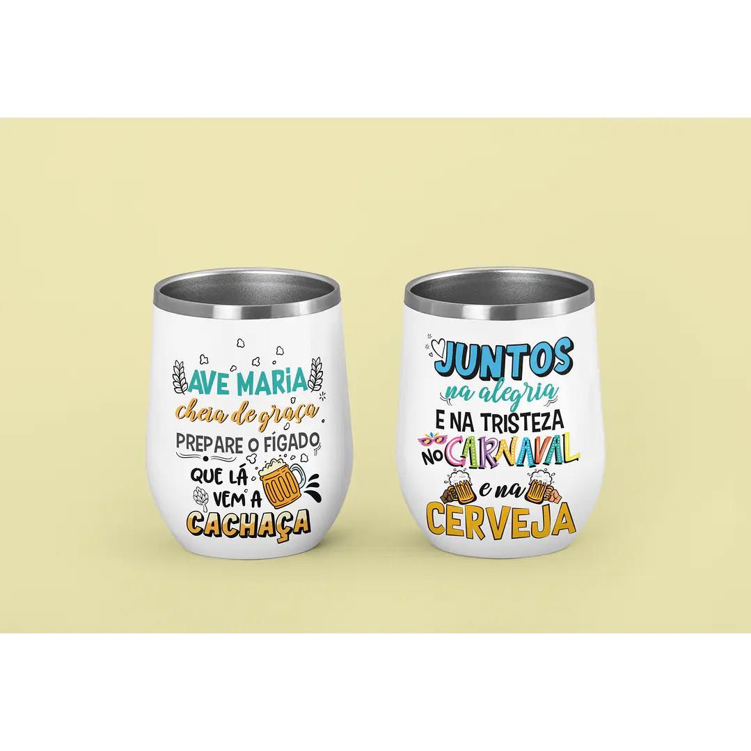 Kit Digital Frases Carnaval Arquivos em Png  2