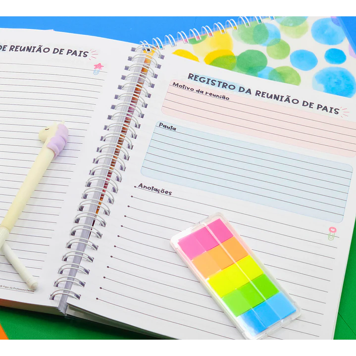 Arquivo Planner Anotações Professores em Pdf 11