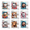 20 Artes Caneca Animal Animais Pet Love 3d Arquivos Png