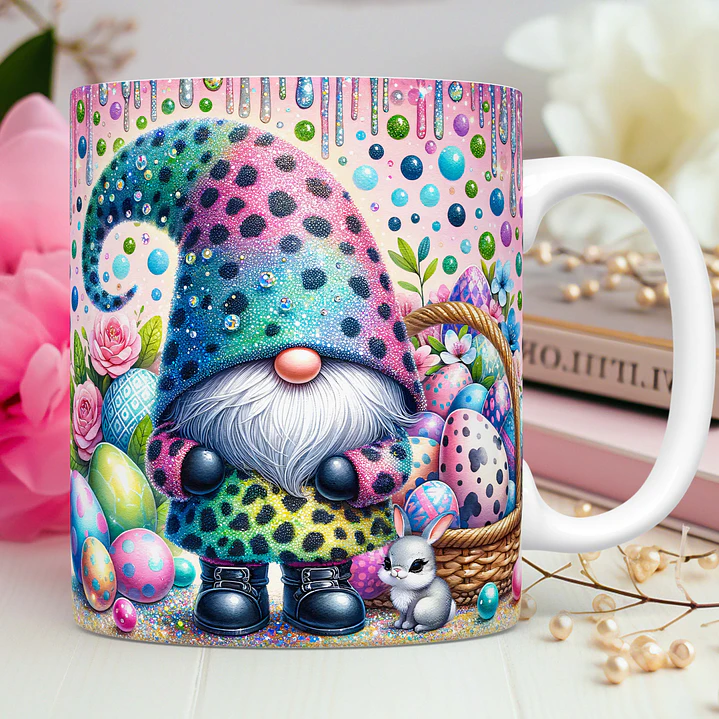 50 Artes Caneca Gnomos Páscoa 3d Arquivos Png 5