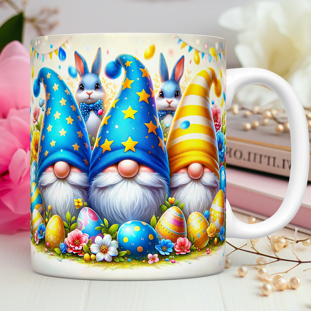50 Artes Caneca Gnomos Páscoa 3d Arquivos Png 6