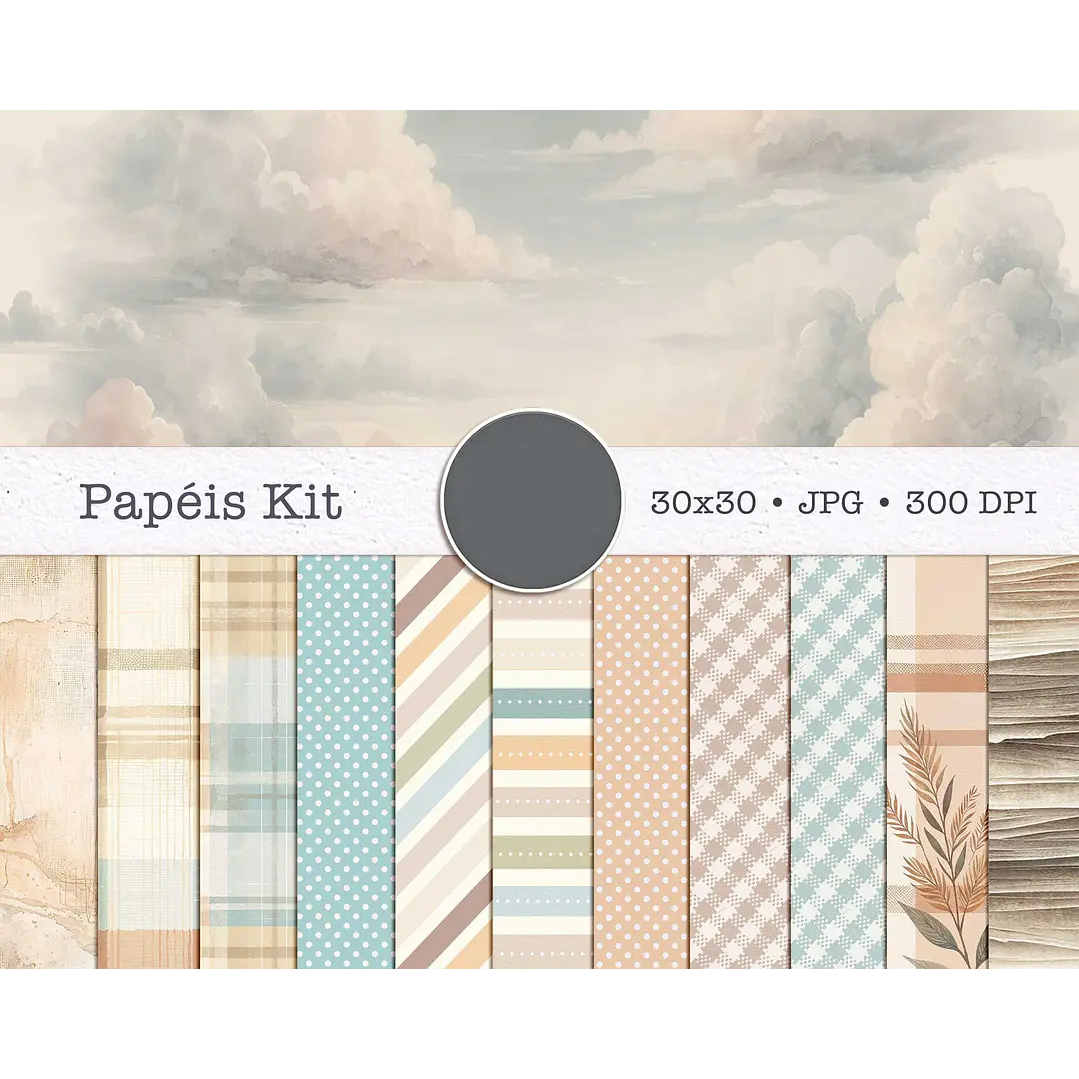 Kit Digital Páscoa Real Arquivos em Png  9