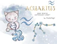 Kit Digital Signos Aquarela Arquivos em Png  - Thumbnail 7