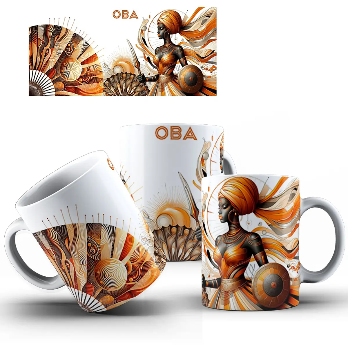 13 Artes para Caneca Orixás Arquivos em Jpg