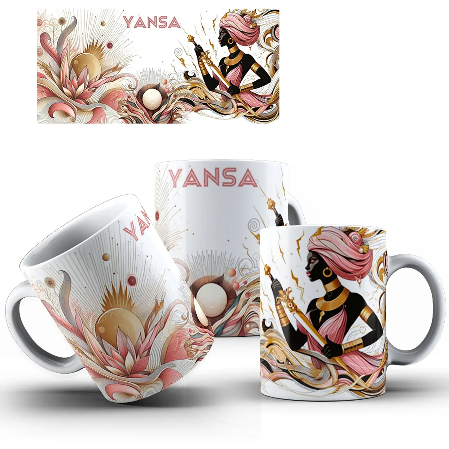 13 Artes para Caneca Orixás Arquivos em Jpg 11