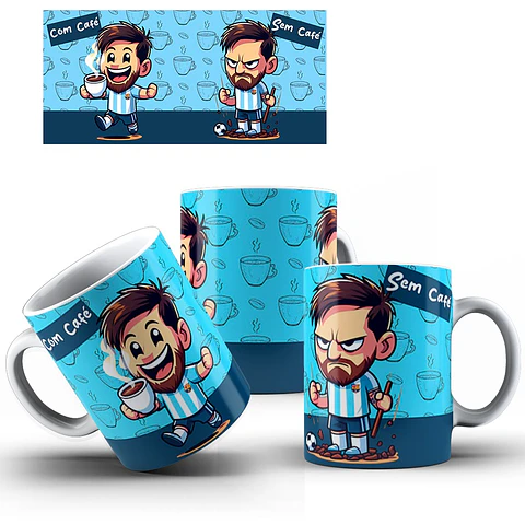 15 Artes para Caneca Com Café e Sem Café Arquivos em Jpg 