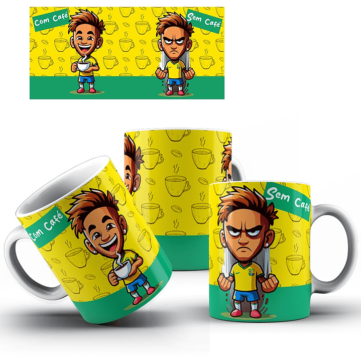15 Artes para Caneca Com Café e Sem Café Arquivos em Jpg  14