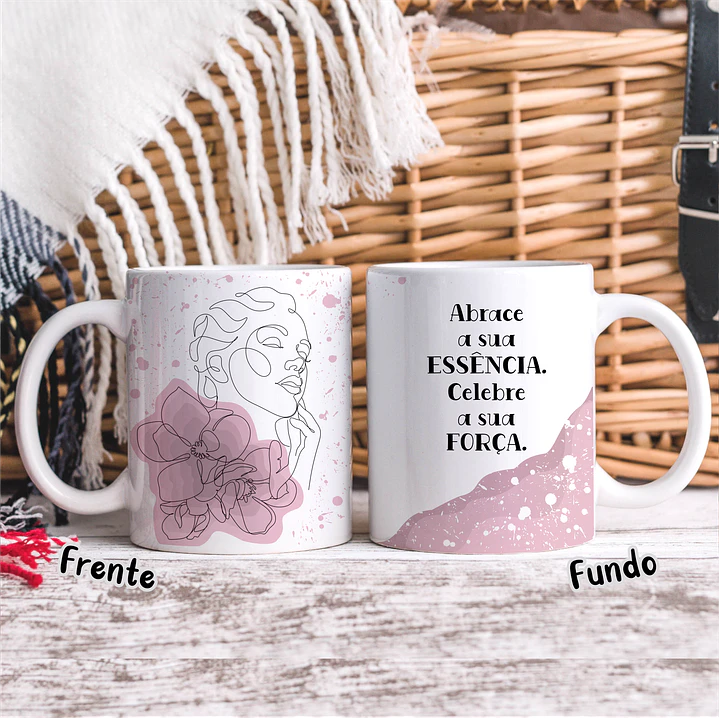 20 Artes para Caneca Dia das Mulheres Linhas Arquivos em Jpg   10