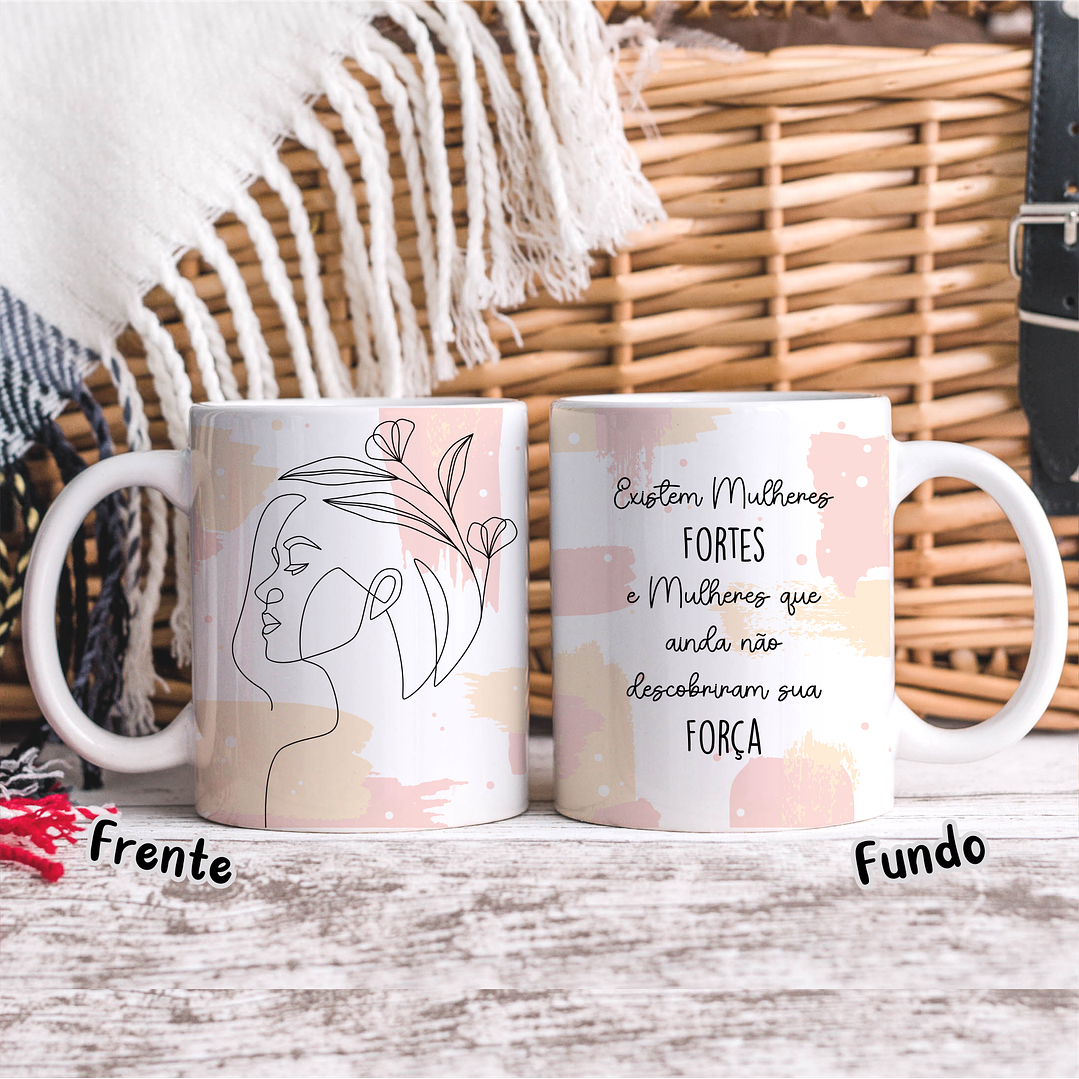 20 Artes para Caneca Dia das Mulheres Linhas Arquivos em Jpg   21