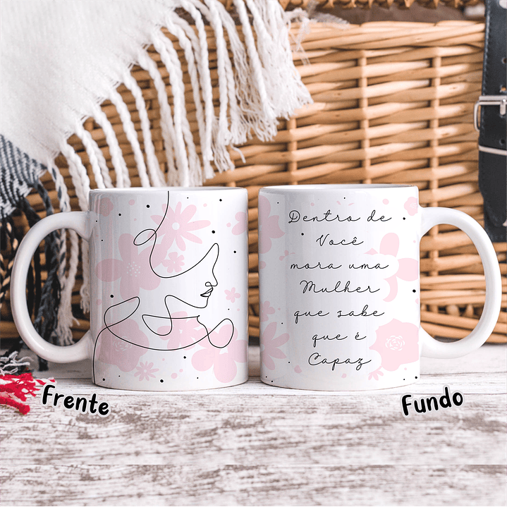 20 Artes para Caneca Dia das Mulheres Linhas Arquivos em Jpg   23