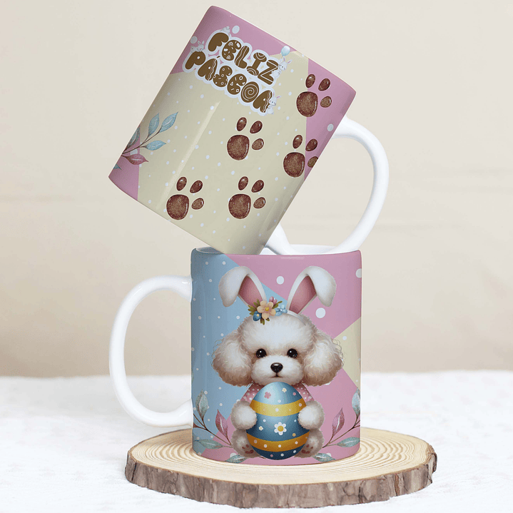 30 Artes para Caneca Páscoa Pets Arquivos em Jpg  15