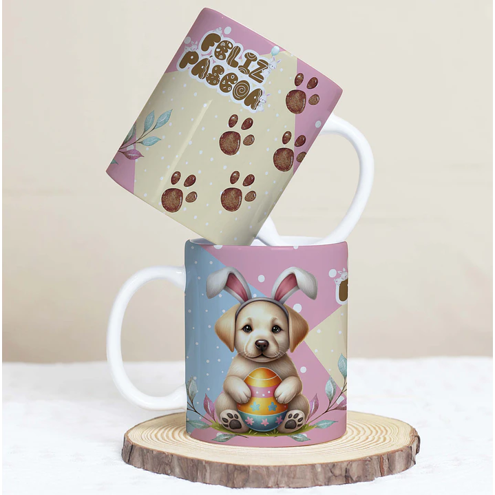 30 Artes para Caneca Páscoa Pets Arquivos em Jpg  17
