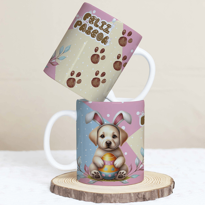 30 Artes para Caneca Páscoa Pets Arquivos em Jpg  17